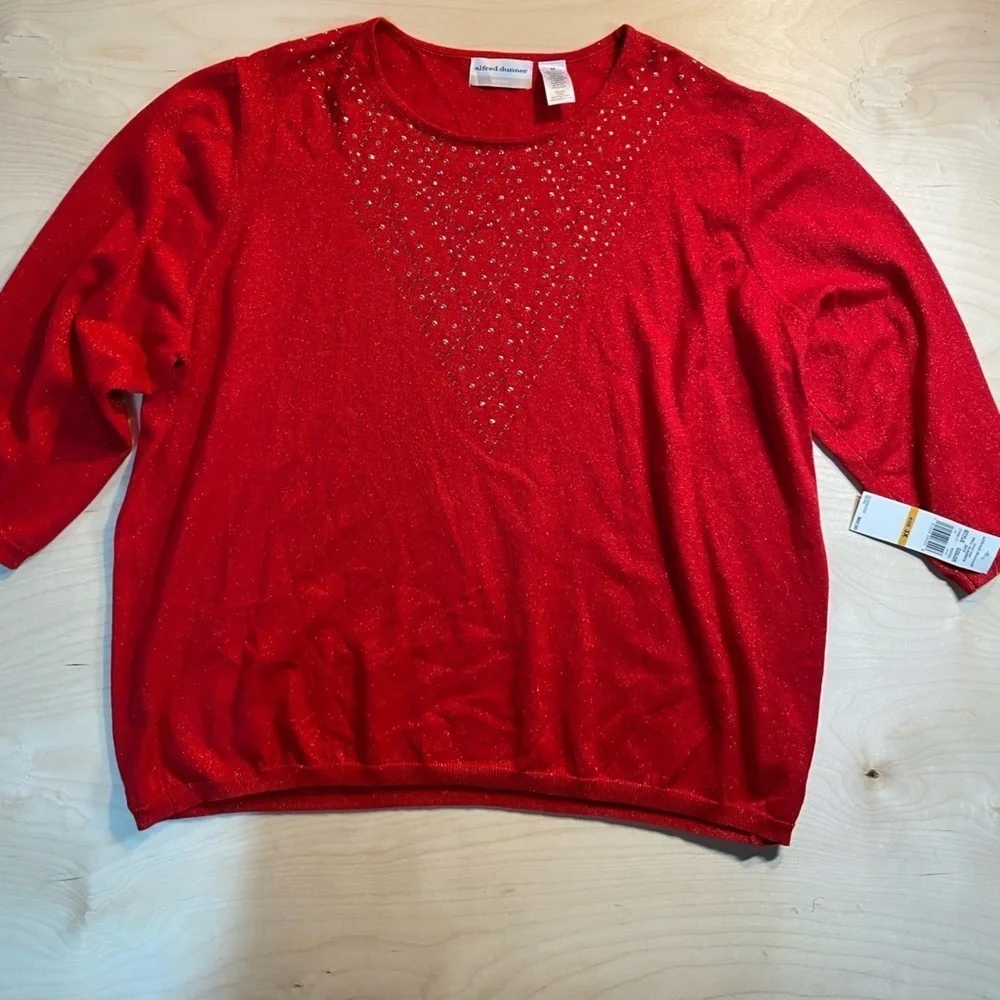 Alfred Dunner 2017 Fall Classic Sweater 3X (GS)